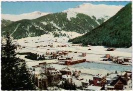 Davos mit Eisbahn