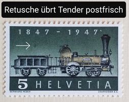 MA217) 277.3.02, Abart Retusche beim Tender postfrisch