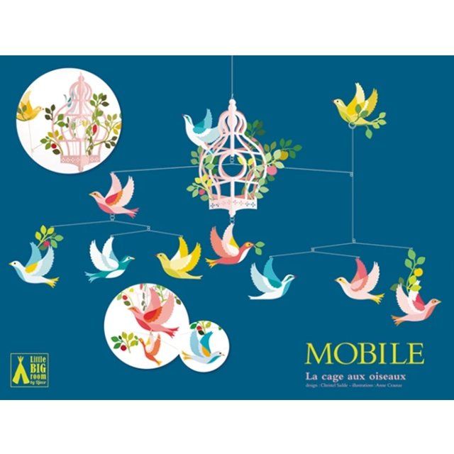 Alle Dekorationen: Vogelkäfig Mobiles – Neu und originalverpackt aus HORGEN von starworld