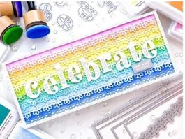 Stanzschablone Nr. R55, Bordüren 3er Set (Sizzix geeignet)