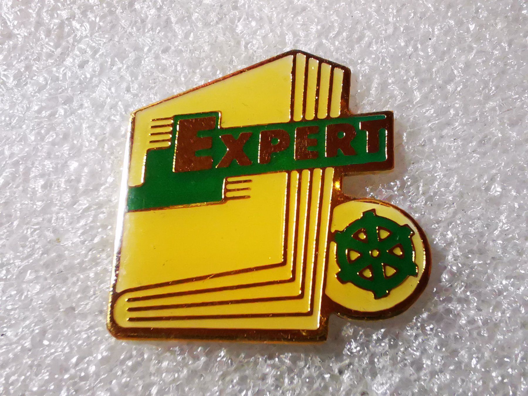 Placchette & Badge: Ansteckpin 163: Expert – Usato da Oppligen venduto da Pin-Fall-Shop