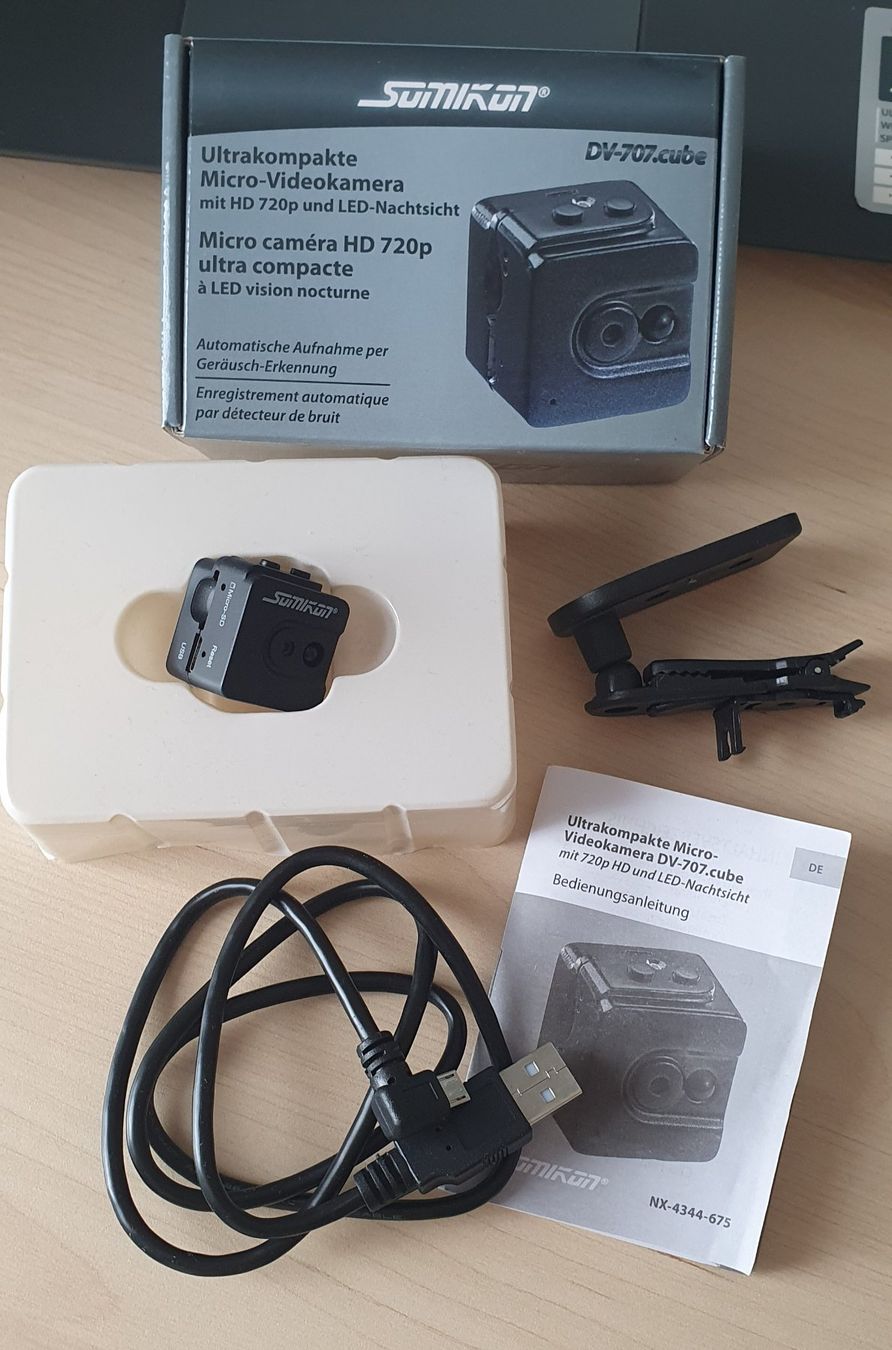 Somikon Videocamere: Ultrakompakte Micro-Videokamera von Somikon – Usato da Rothrist venduto da Dluna1