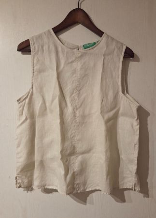 Leinen-Top von United Colors of Benetton(Grösse M) - WIE NEU