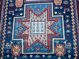Derbend Kazak Antik – Skyblue Kaukasus 163 x 103 cm