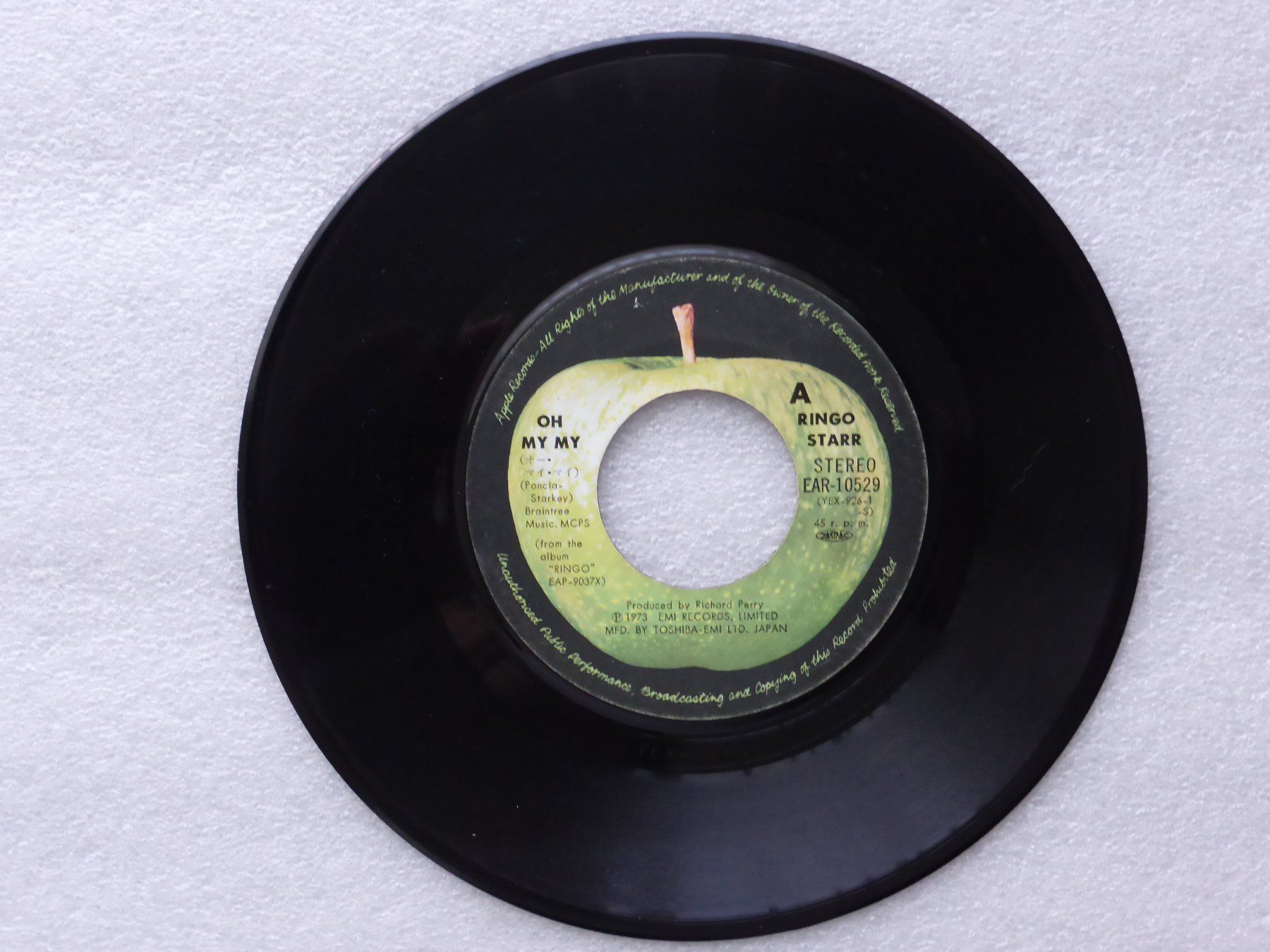 Schallplatten: Vinyl Single   RINGO STARR  ( Beatles) – Gebraucht aus Küssnacht am Rigi von Mondkinder 1