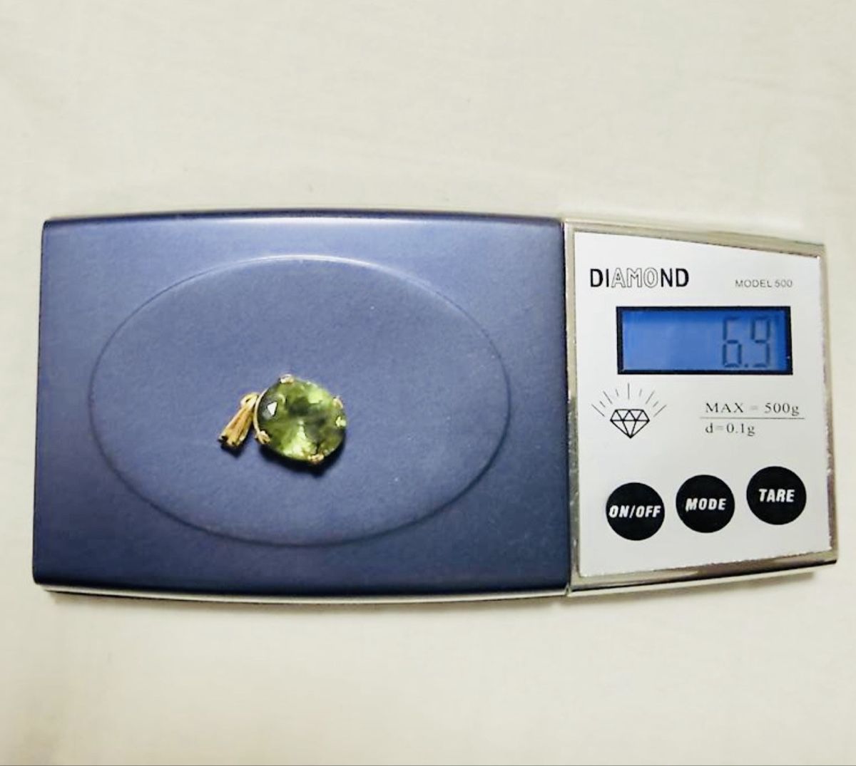 Anhänger: Anhänger mit  Peridot Gold 18k – Gebraucht aus Oberhof von RealStone 4