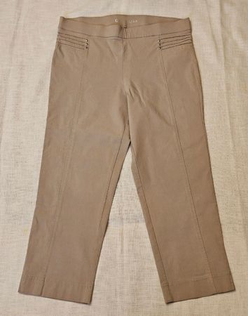C&A Lillian Damen Caprihose Beige Gr. 42 Stretch