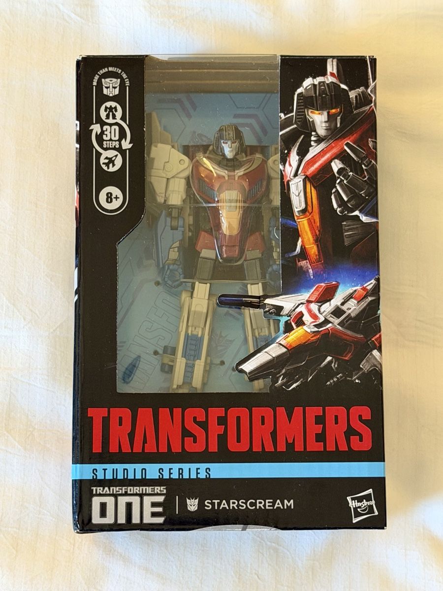 Hasbro Statuette: Transformers Studio Series Starscream One – Nuovo e nell'imballaggio originale da Oberembrach venduto da theZaz