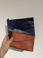 Two cosmetic bags