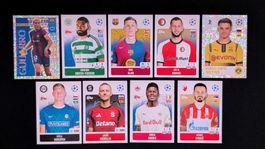 Topps UEFA Champions League 2024-2025 - Lot de 9 Stickers