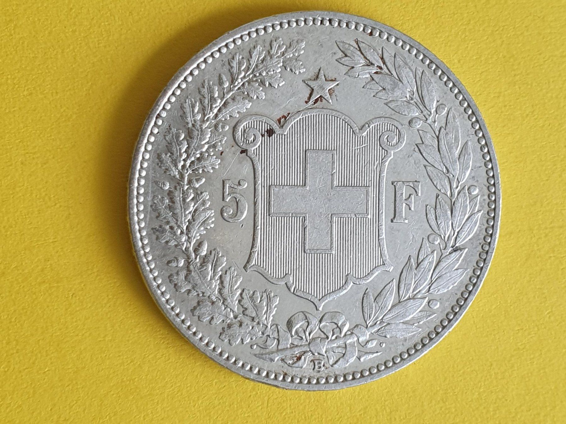 Alle Münzen: 5 Franken 1909 super top *****  ( Poste A+ ) – Gebraucht aus luzern von Jrouge 1