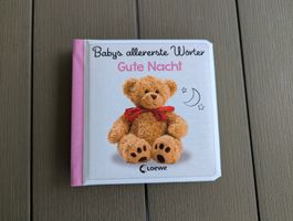 Babys allererste Wörter Gute Nacht Buch 6+ Monate
