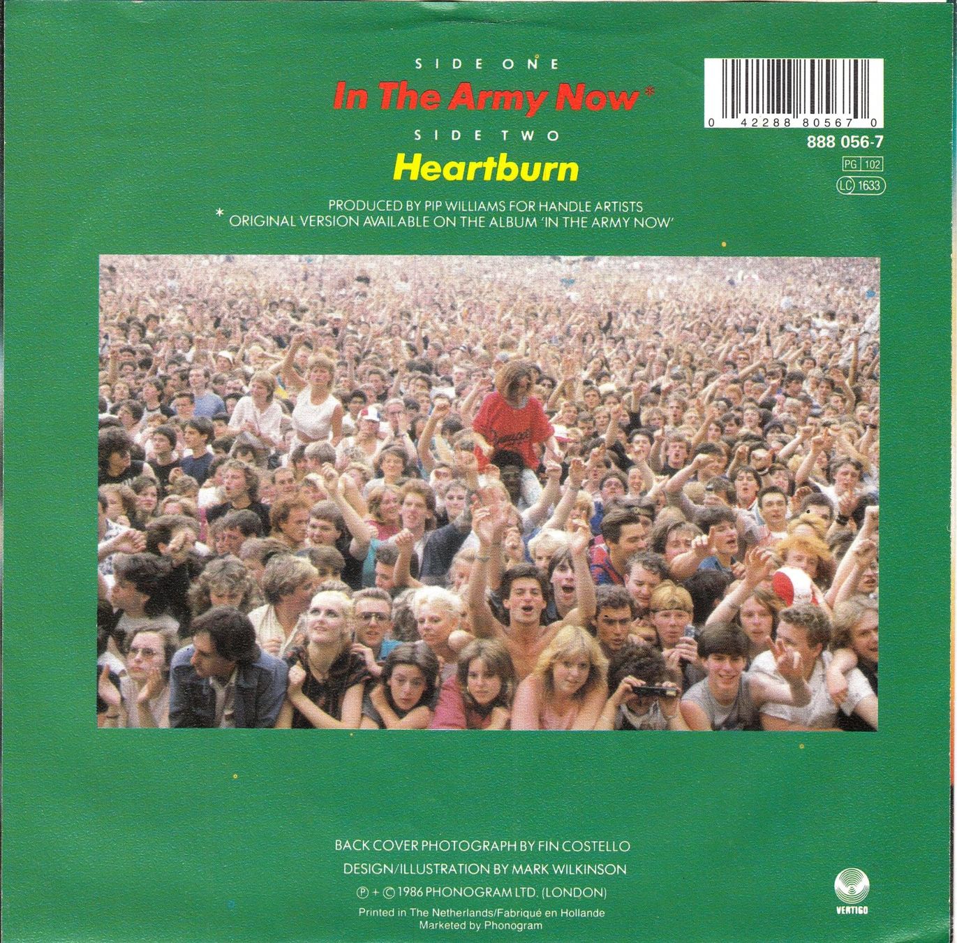 Schallplatten: Scorpions Vinyl Single von 1986 – Gebraucht aus Volketswil von Abcrecords 1