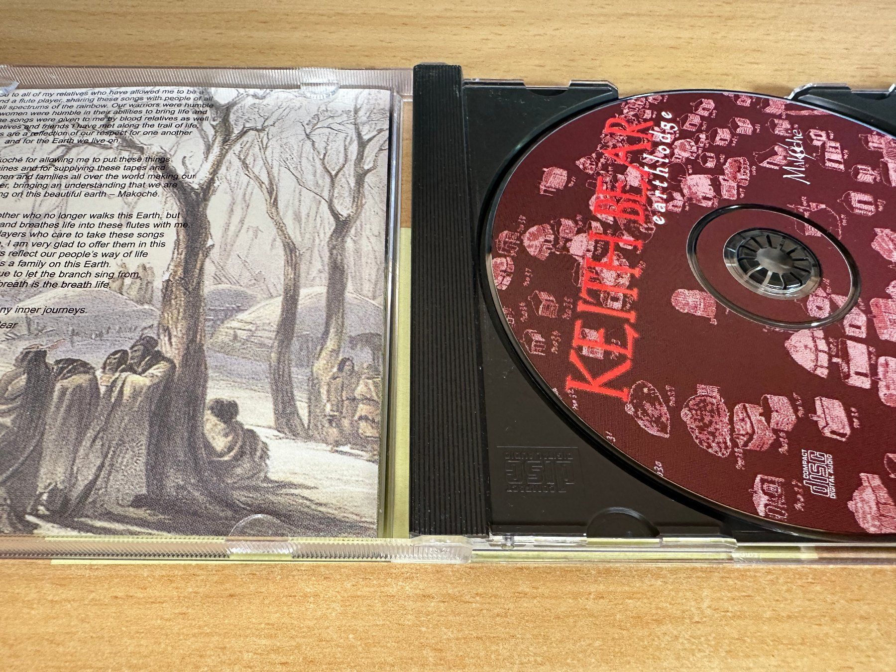 CD: Keith Bear – Earthlodge – Usato da Rikon im Tösstal venduto da Alpenmutz 2