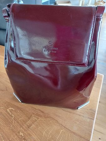 Valentino di Pietro Tasche Lackleder Handtasche Vintage