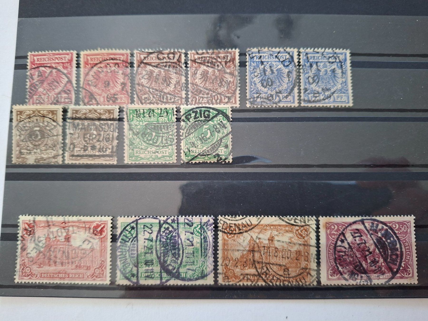 Alle Briefmarken: Deutsches Reich – Gebraucht aus Goldach von armando_r