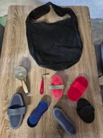 Putztasche / Putzbox mit Zubehör / Bürsten