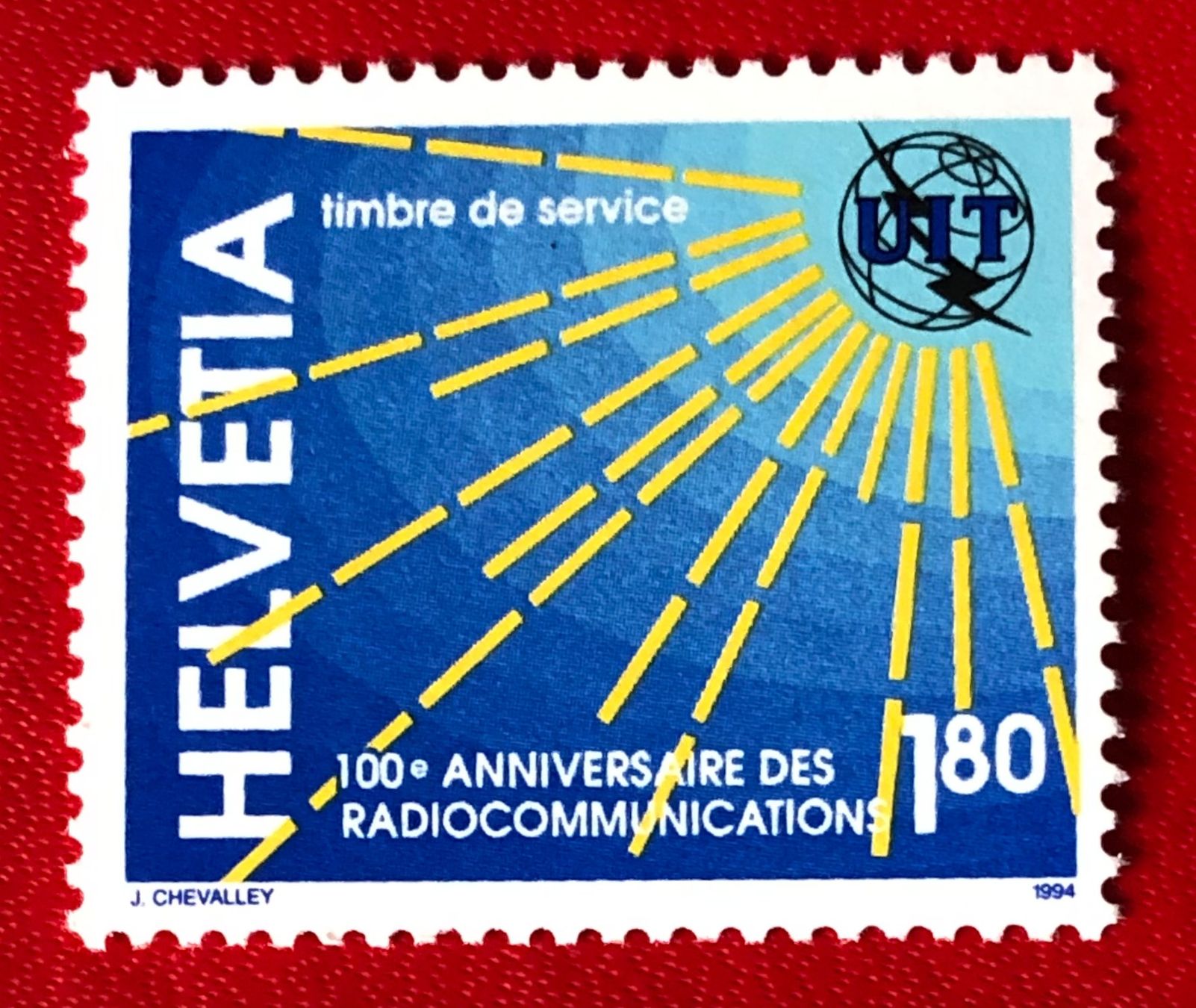 Tutti i francobolli: 1988 UIT Zst.Nr.15     – Usato da Aarau venduto da Billa007