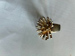 BAGUE ARGENT 925 -TDD 50-DECOR PéTALES