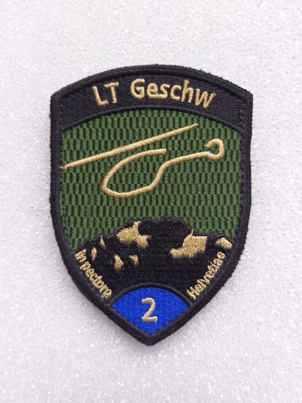 Placchette & Badge: Verbandsabzeichen LT Geschw 2 Kp 4 – Nuovo (secondo la descrizione) da Bauma venduto da SwissMilitaria