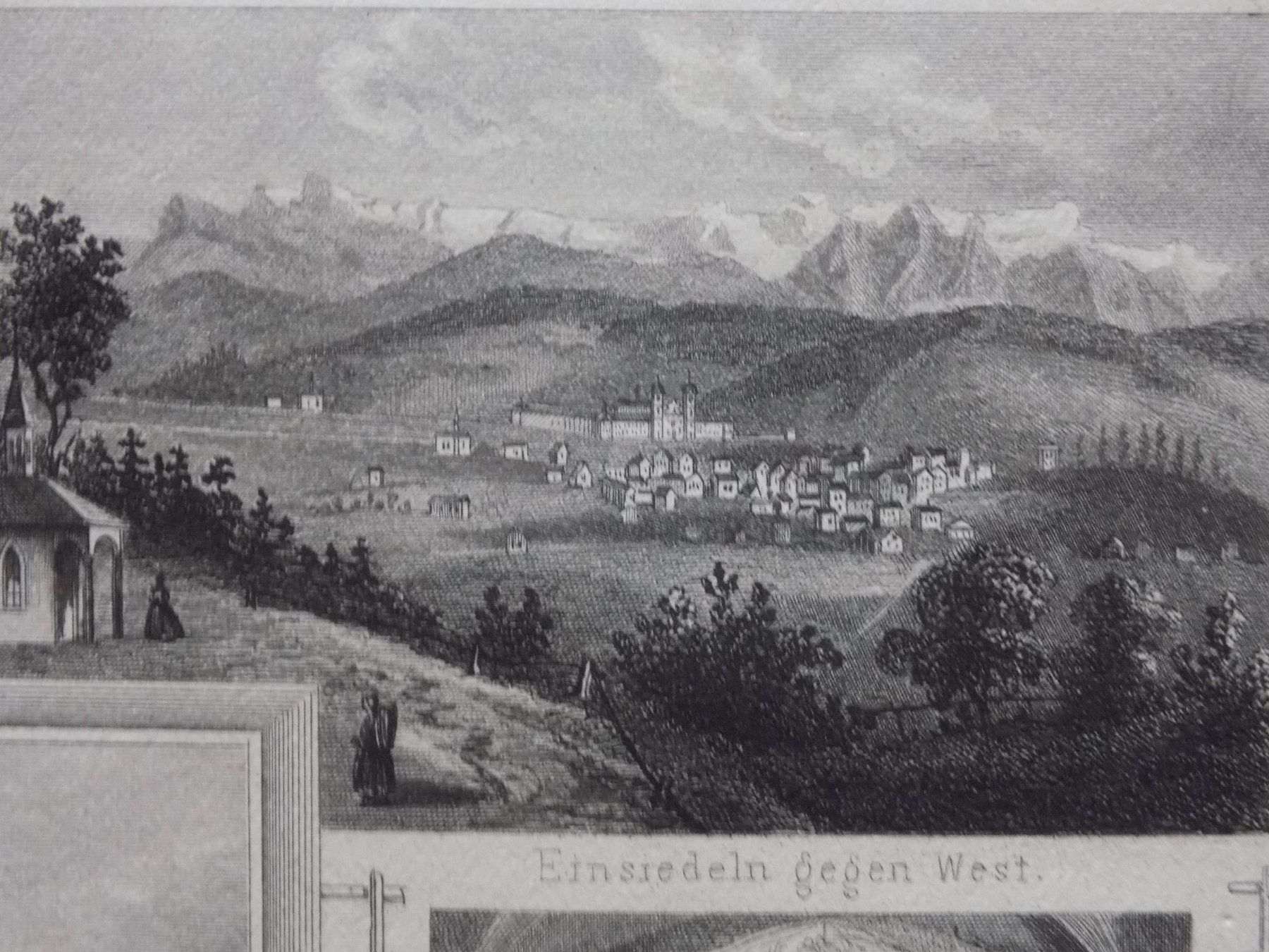 Gravures: Souvenirblatt Einsiedeln – D'occasion à Risch par Rischli15 8
