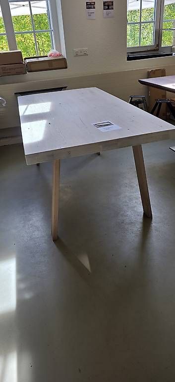 Tavoli: Tisch Ausstellungs Modell, Eiche massiv – Nuovo e nell'imballaggio originale da Lützelflüh-Goldb venduto da Rampenverkauf_72_ 6