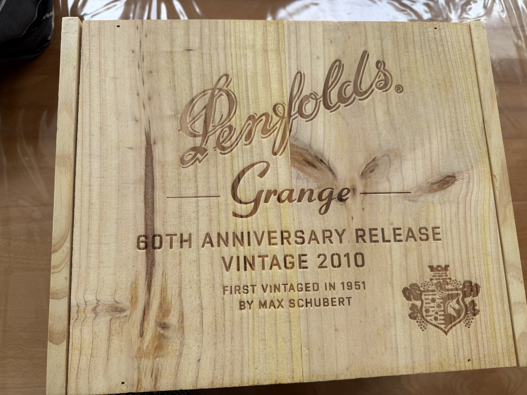 Vino: Grange Bin 95 Penfolds Australie 2010 – Nuovo e nell'imballaggio originale da Martigny venduto da Cricri64 1