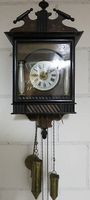 Schwarzwälder-Wanduhr, antik, Biedermeier