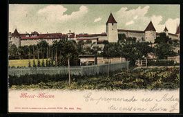 AK Morat-Murten, Blick auf das Schloss