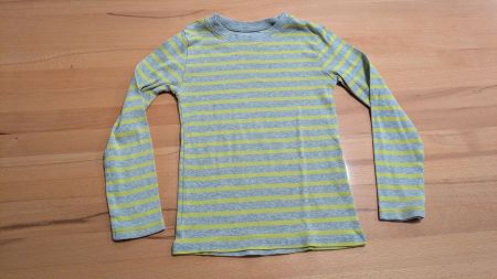 Gestreiftes Langarm - Shirt - 122/128