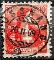 1907 Helv. Brustbild Zst 104 Voll-⦿ Dussnang