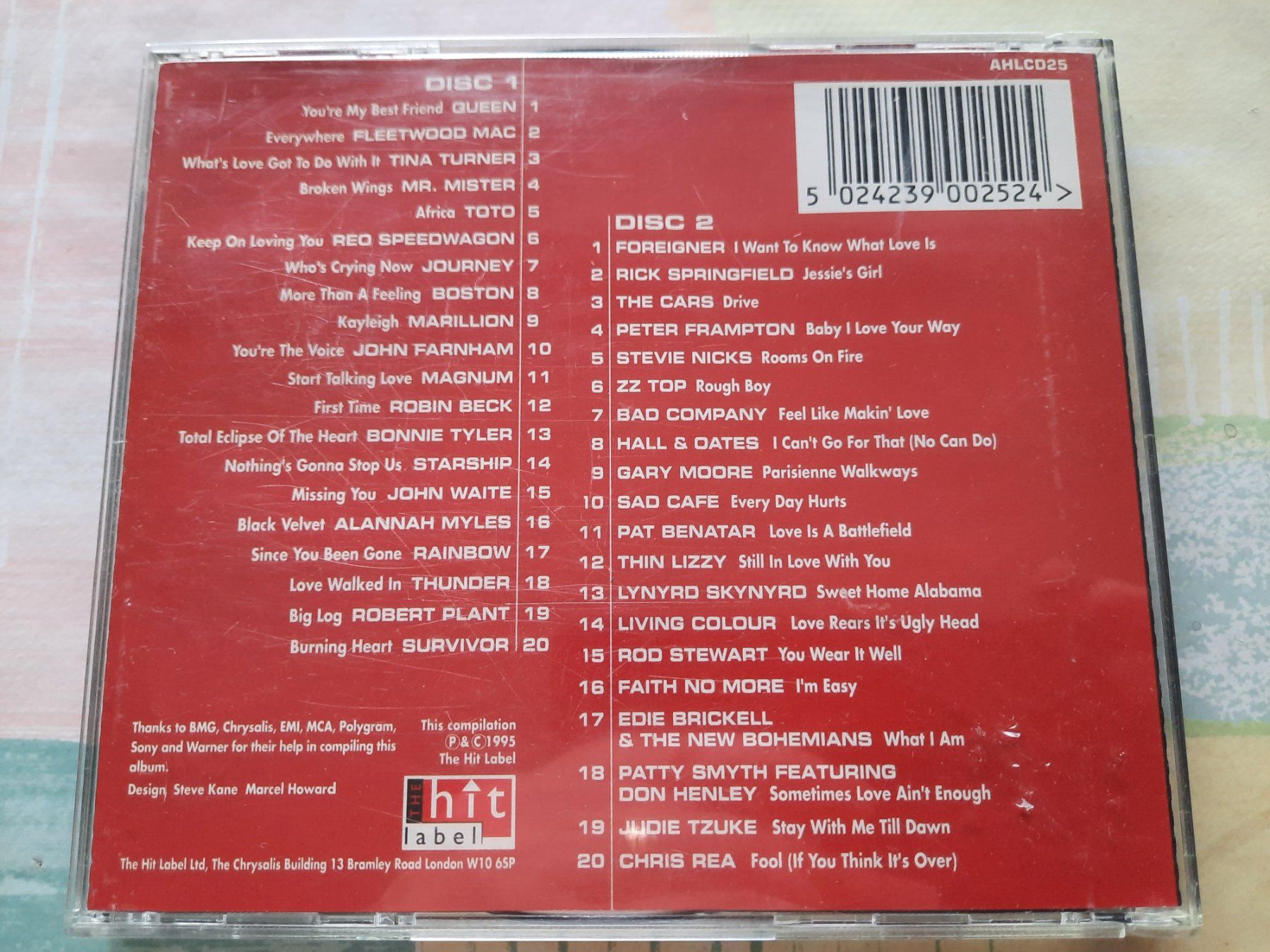 CD: CD Feel Like Making Love - 40 Classic Rock Ballads – Usato da Pully venduto da bro_n52j 2