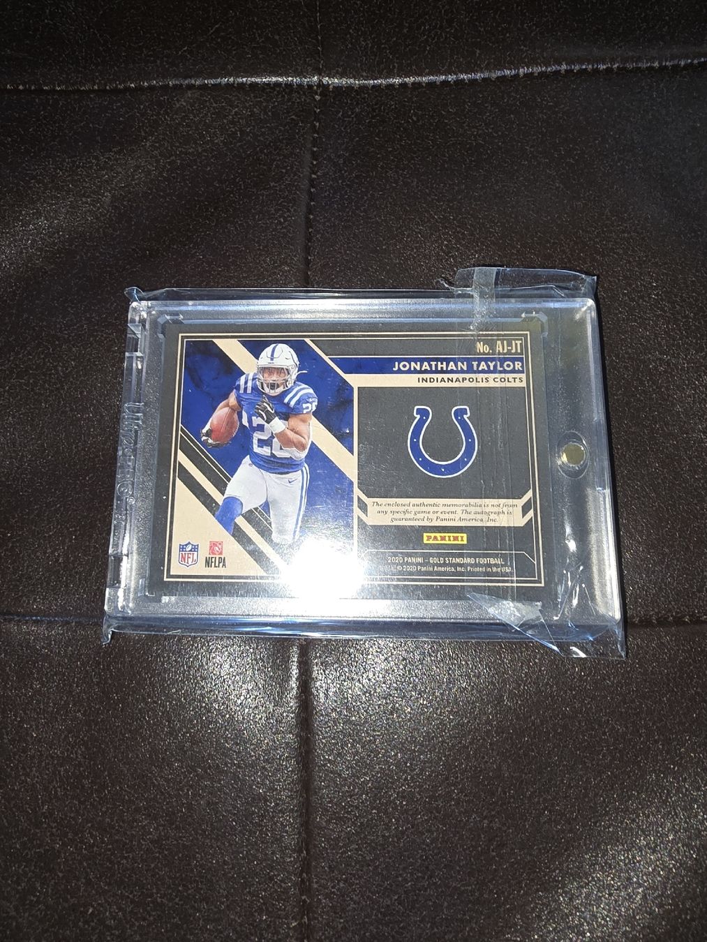 NFL Carte collezionabili: Jonathan Taylor 2020 Gold Standard Rookie Auto Colts NFL – Nuovo e nell'imballaggio originale da Bronschhofen venduto da dvnb 1