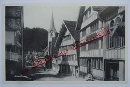 Appenzell Schwellbrunn Gasthaus Harmonie anno dazumal