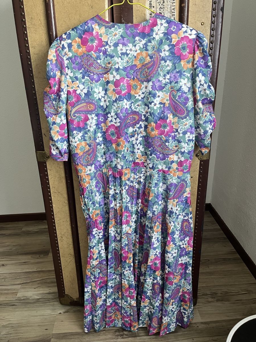 Kleider: Vestito Vintage anni 80 – Gebraucht aus Novaggio von Sabi-Pearl 2