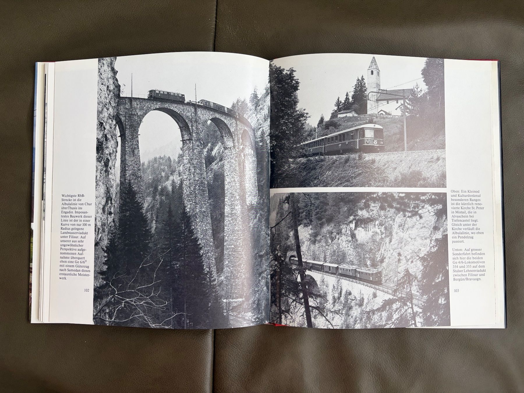 Libri: Buch Schweizer Bahnen. Schweizer Landschaften – Usato da Nunningen venduto da anclaudia 8