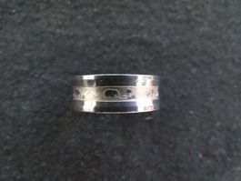 Ring Edelstahl Elefant mit Palme