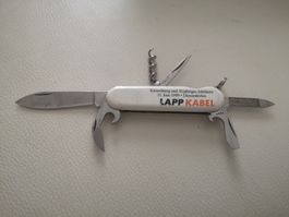 Wenger Offiziersmesser, Jubiläum LAPP Kabel, Rarität!