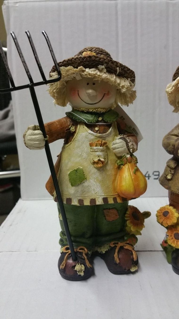 Statuette: 2 stück Deko Figur NEU – Nuovo e nell'imballaggio originale da Uerkheim venduto da Justi.y 1