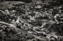 Wangen b Olten SO Flugaufnahme Nr.4  , 1960