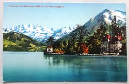 Thunersee mit Blümlisalp und Niesen