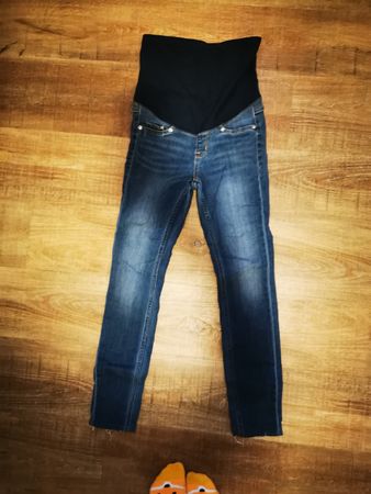Mama Super Skinny Jeans High Rib, Grösse 36, Top Zustand!