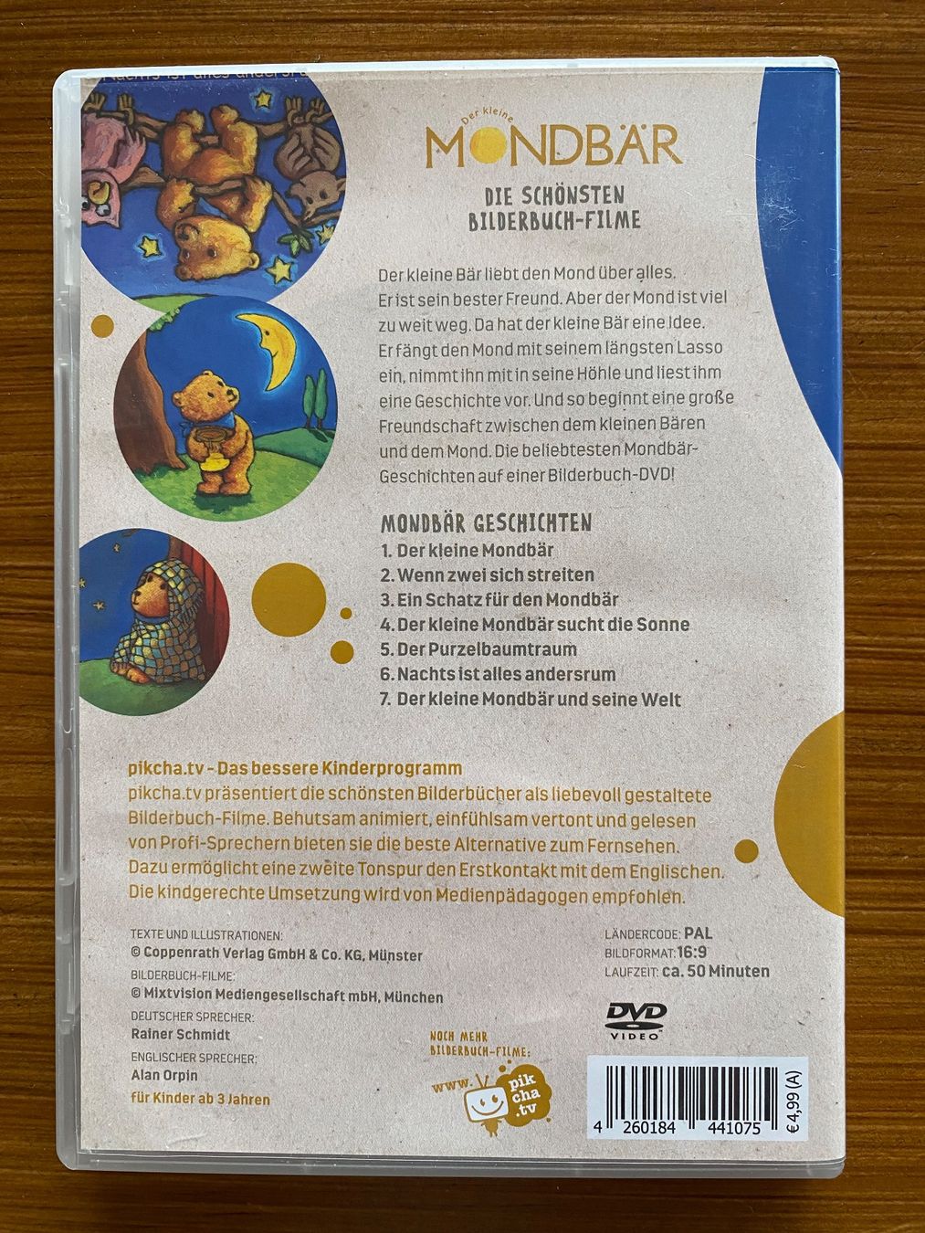 Tutti i DVDs: Der kleine Mondbär -  Kinder DVD – Usato da Urdorf venduto da Bets4 1