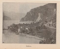 Sisikon   UR   :   altes Bild (Xylographie?)