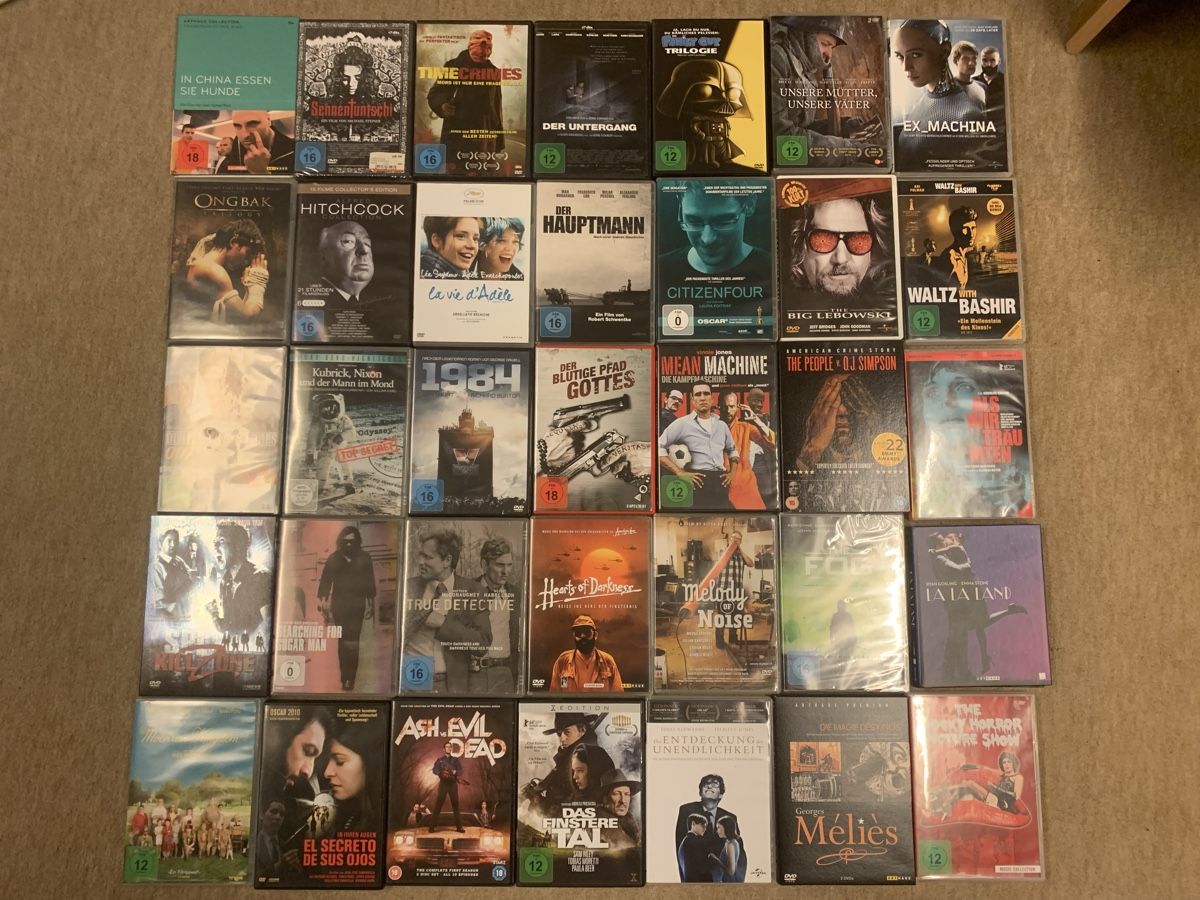 Tutti i DVDs: Grosse DVD und Blu-ray Filmsammlung – Usato da Winterthur venduto da Lift