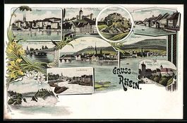 Schaffhausen, Schiffslände m. d. Munot,