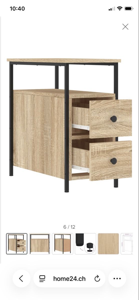 Comodini: Nachttisch Neu – Nuovo e nell'imballaggio originale da Winterthur venduto da Koi03
