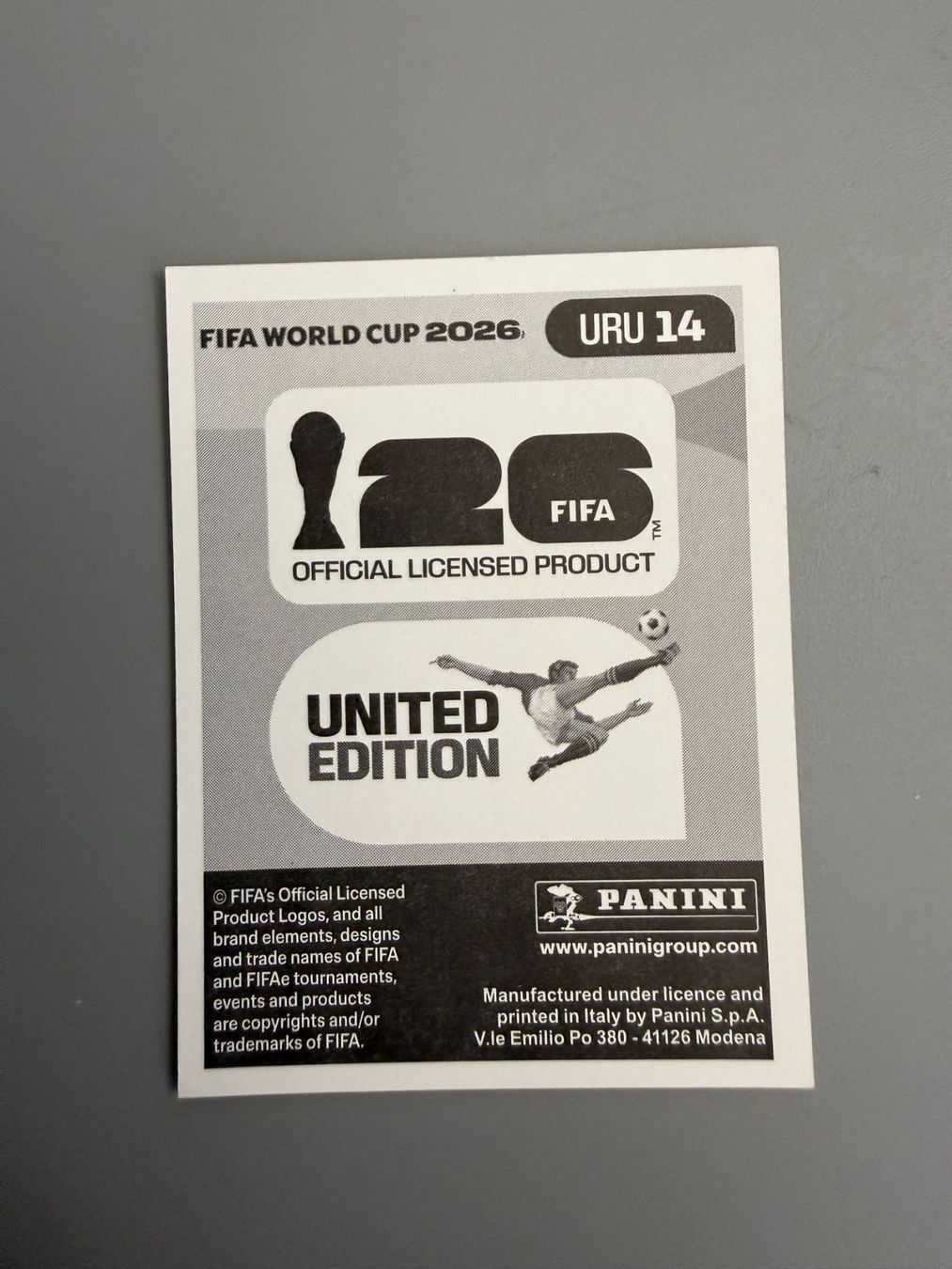 Panini Cartes à collectionner: Panini Manuel Ugarte URU14 – D'occasion à Liebefeld par Ronaldo-1996 1