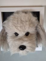 3D Hundeportrait im Rahmen - Handgemacht!