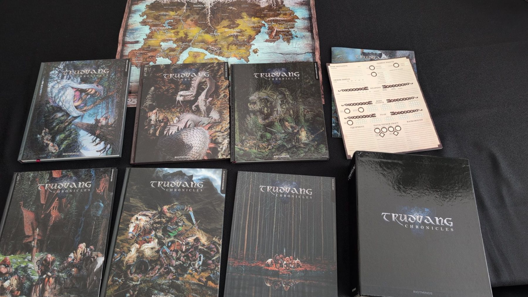 Spiele: Trudvang Chronicles – Neu und originalverpackt aus Winterthur von Tzen